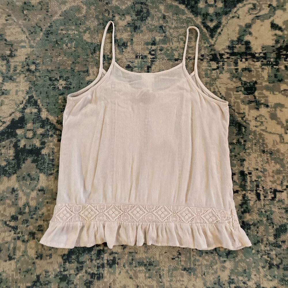 Eyelet Boho Tank - Picture 2 of 2